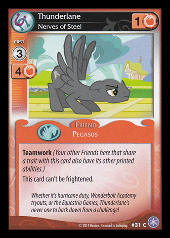 Thunderlane, Nerves of Steel